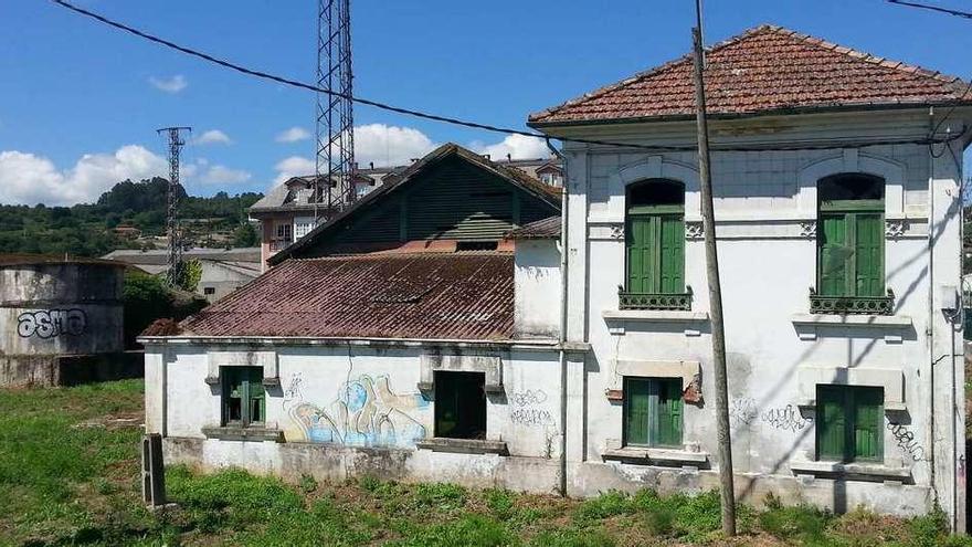 Antigua Fábrica de la Luz en A Ponte Nova, en Betanzos.