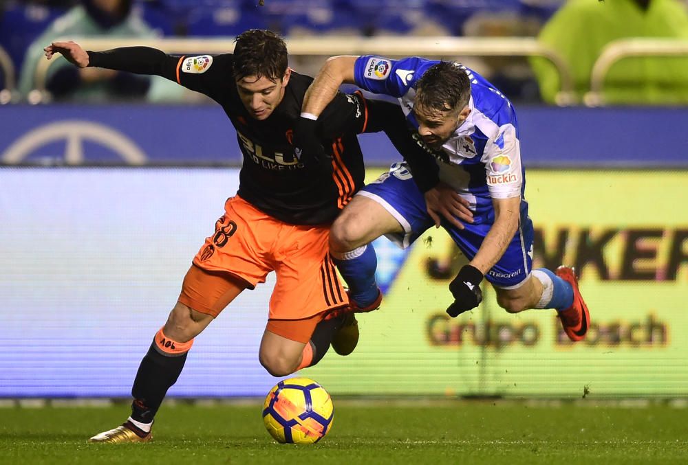 El Dépor cae en Riazor ante el Valencia