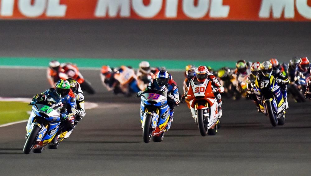 El GP de Qatar de MotoGP, en imágenes