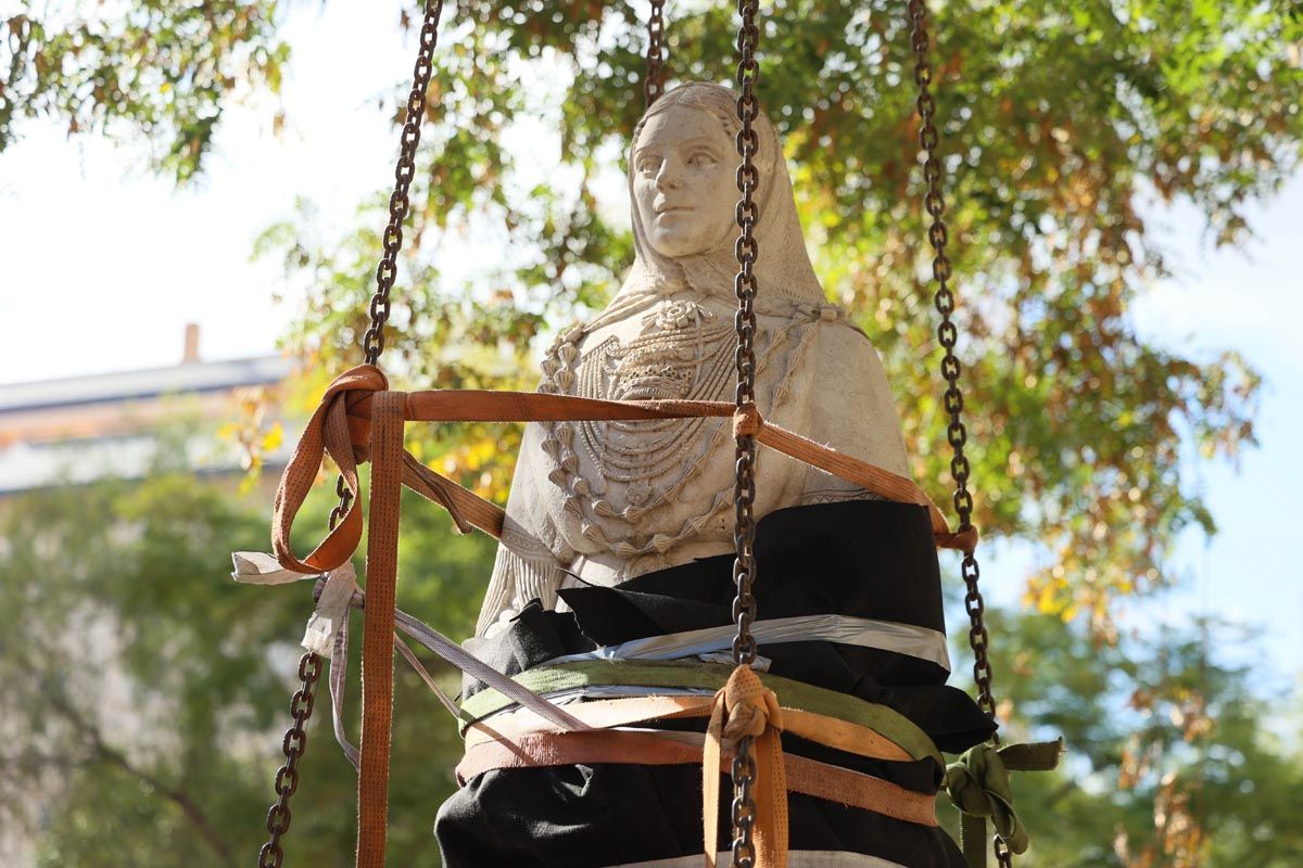 Galería: Todas las imagenes del traslado de la pagesa de Ibzia a su nueva ubicación