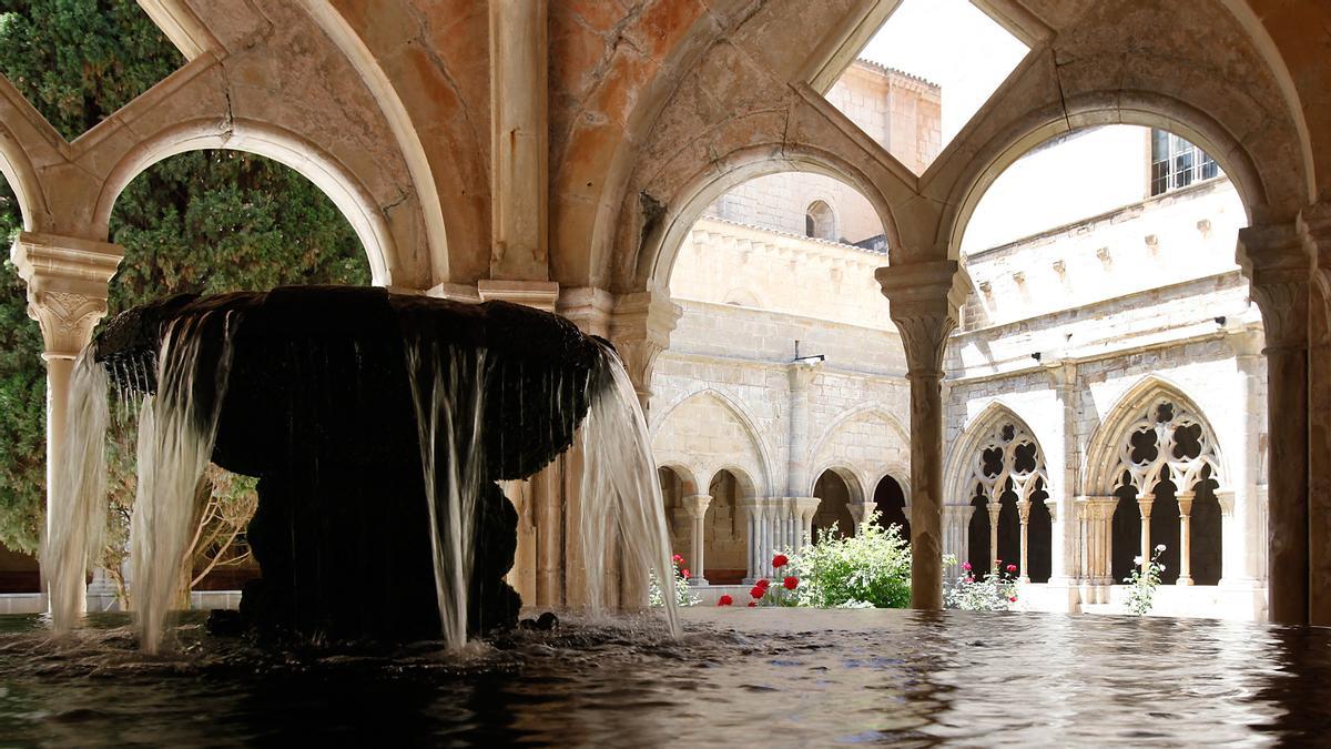 Monasterio de Poblet en la Conca de Barberà