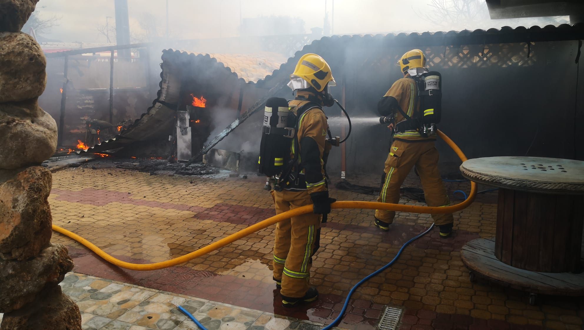 Incendio en Palmanyola