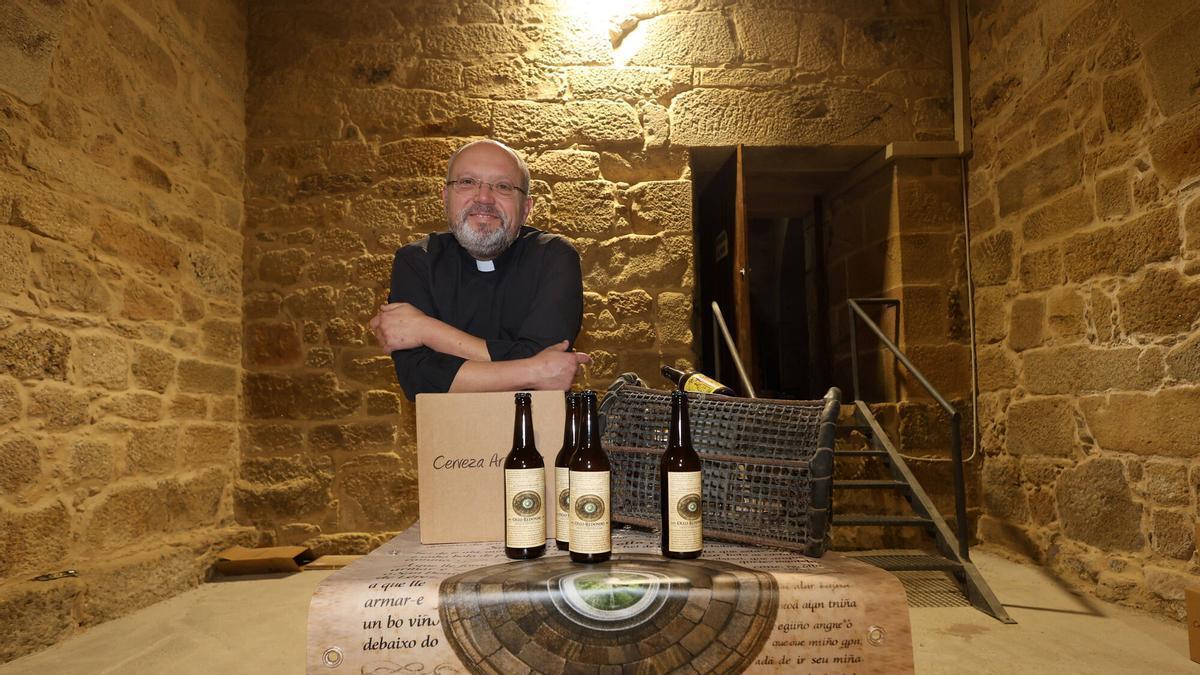 Así desembarcará la cerveza de los monjes de Lérez en la Feira Franca de Pontevedra