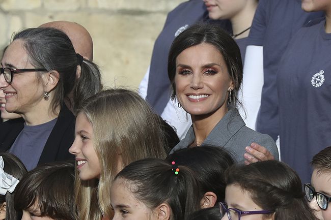 La reina Letizia en Oviedo preparada para os premios princesa de Asturias