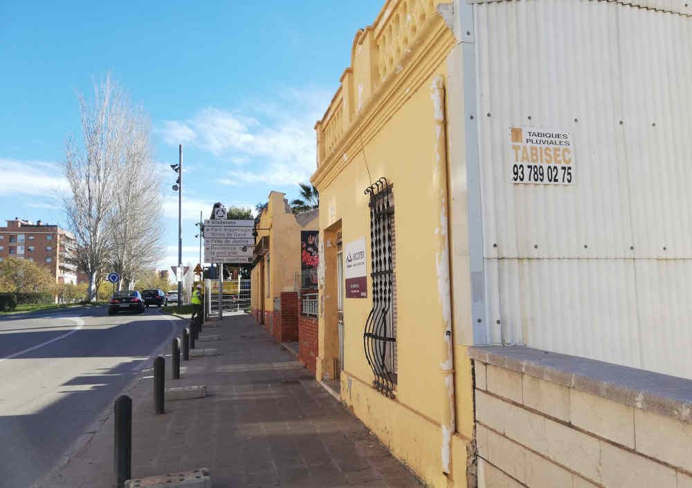 Edificios pendientes de derribo en Gavà