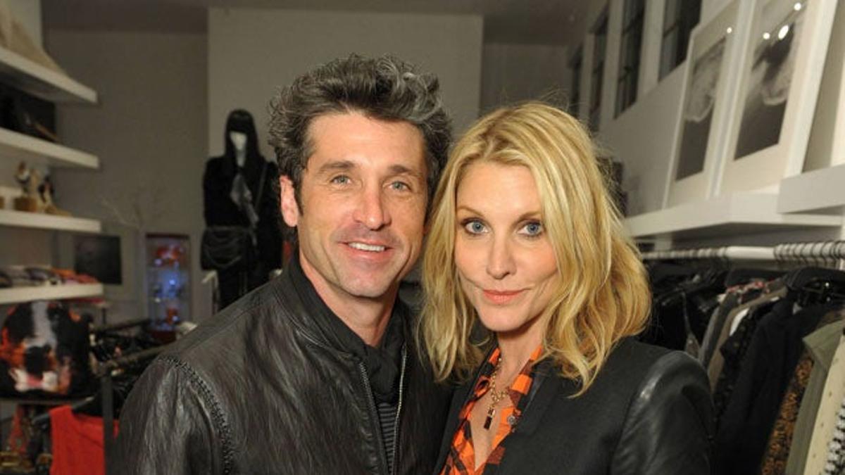 Jillian y Patrick Dempsey