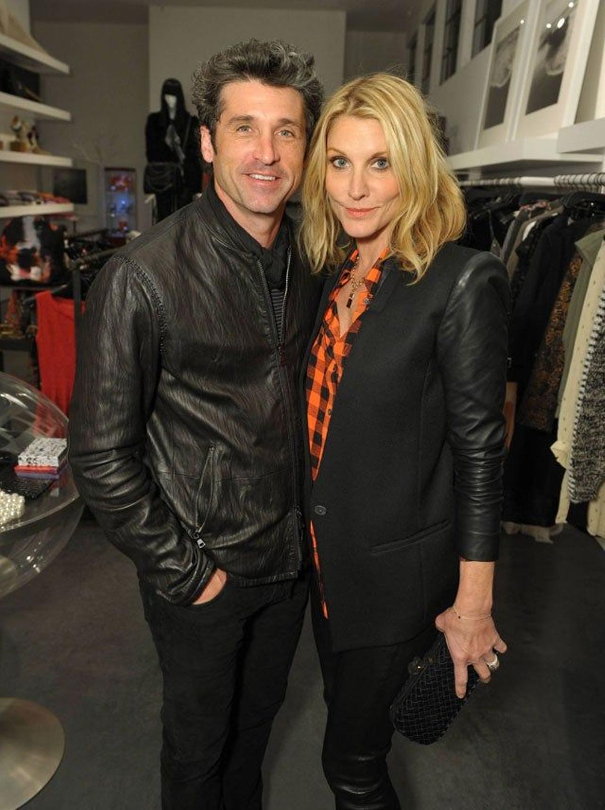 Jillian y Patrick Dempsey