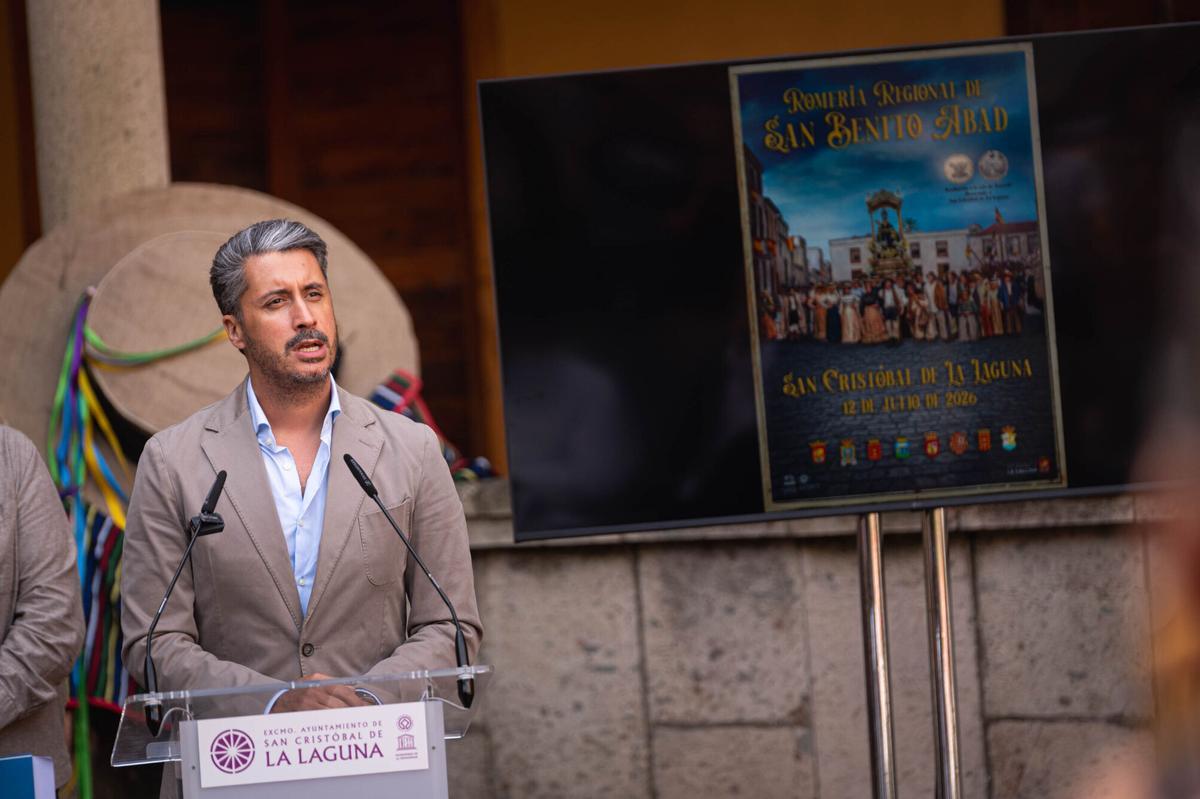 Presentación de las fiestas y romería de San Benito en San Cristóbal de La Laguna.