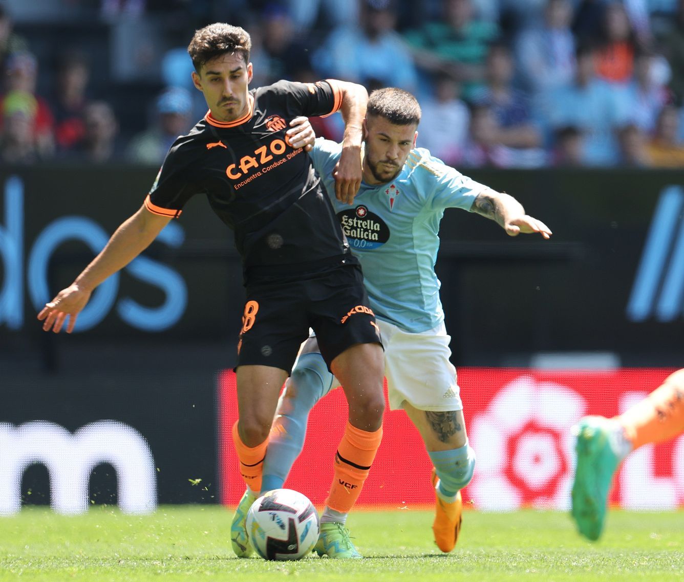 Las mejores imágenes del Celta - Valencia