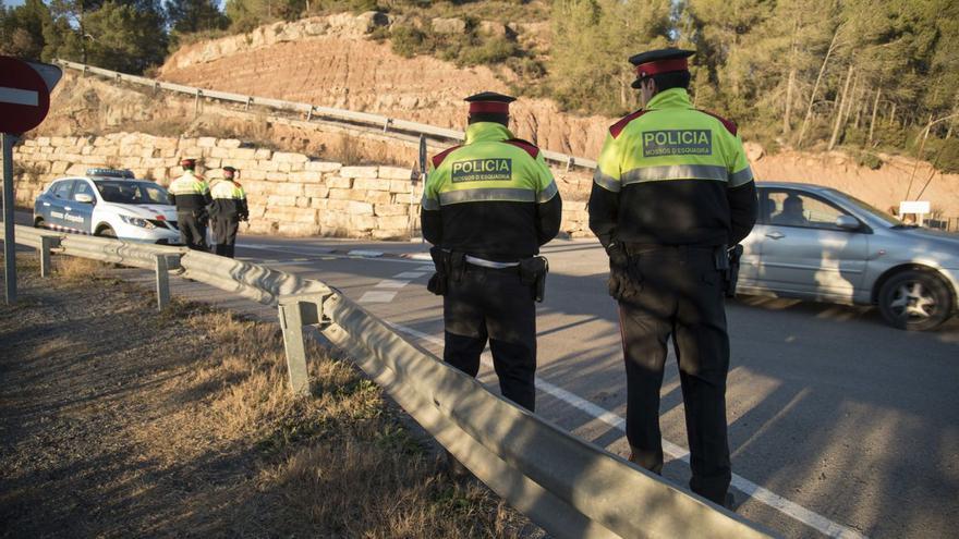 Control de trànsit dels Mossos d’Esquadra al Bages | ARXIU/MIREIA ARSO