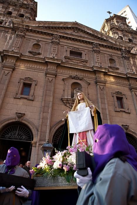 Procesión del Encuentro en Gijón