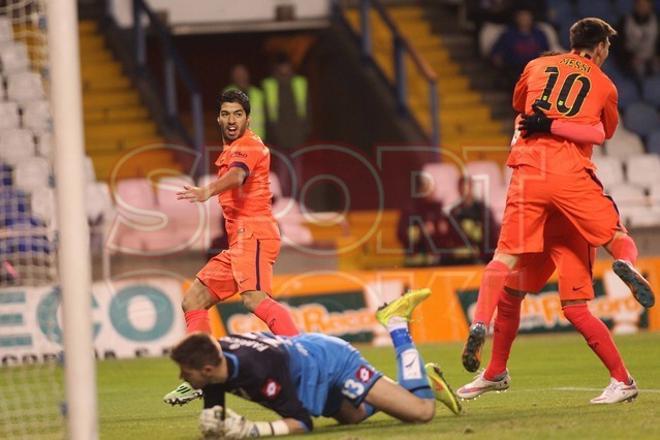 Las imágenes del Depor-Barça