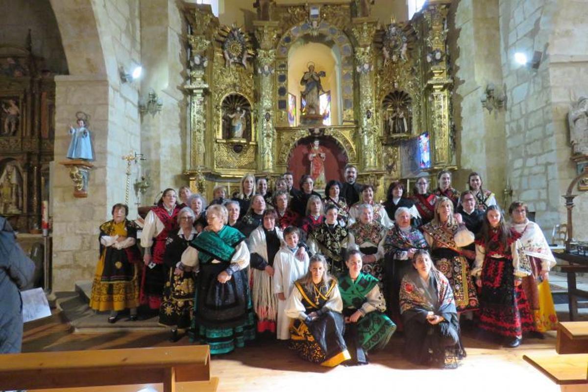 Las águedas toman el mando en los pueblos de Zamora