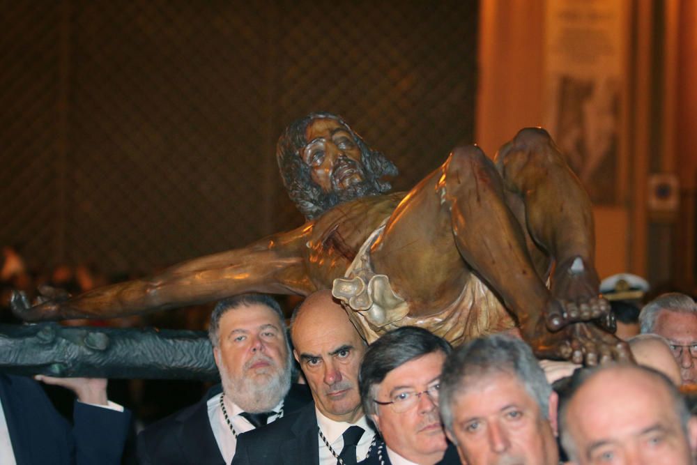 Vía crucis con el Cristo de la Buena Muerte