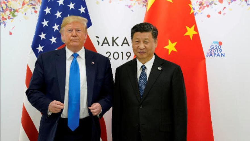 Donald Trump yXi Jinping.