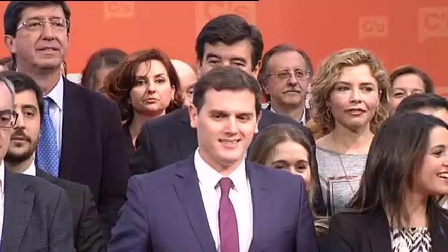 Rivera presenta su candidatura para la Ejecutiva de Ciudadanos