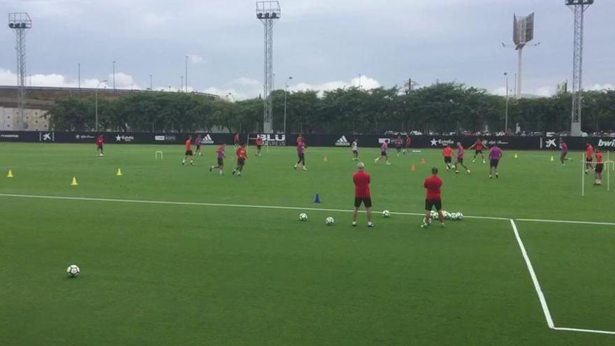 Entrenamiento del Valencia CF