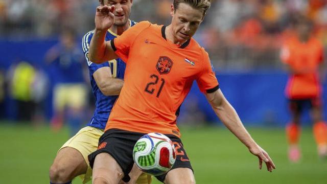 Frenkie de Jong, durant un partit en el Mundial. | TRASK SMITH / CSM VIA ZUMA