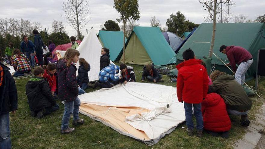 Scouts Aragón todavía no sabe si podrá haber campamentos