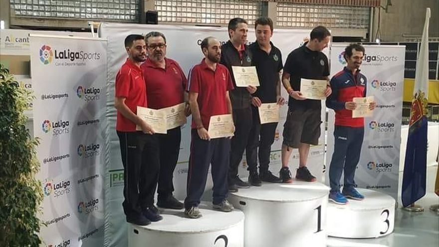 Cinco medallas para Asturias en el Campeonato de España de aire comprimido