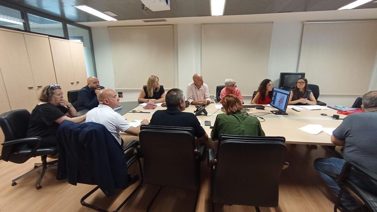 Reunión de la comisión informativa de Urbanismo e Infraestructuras del Ayuntamiento de Cartagena