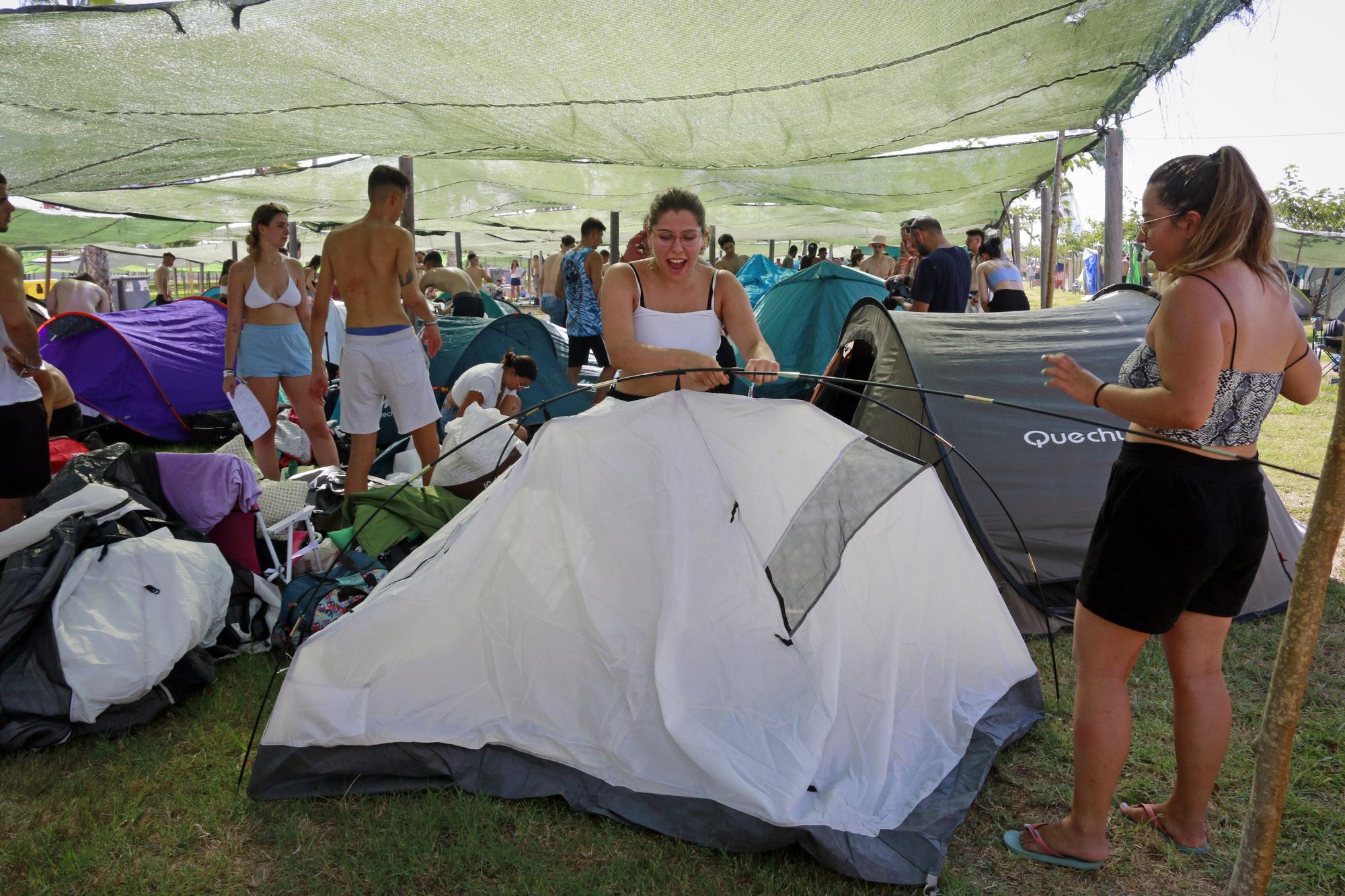 Abre la zona de acampada del Medusa Sunbeach Festival 2022