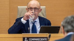El exministro de Hacienda Cristóbal Ricardo Montorom ante la comisión de Investigación sobre la denominada ‘Operación Cataluña’