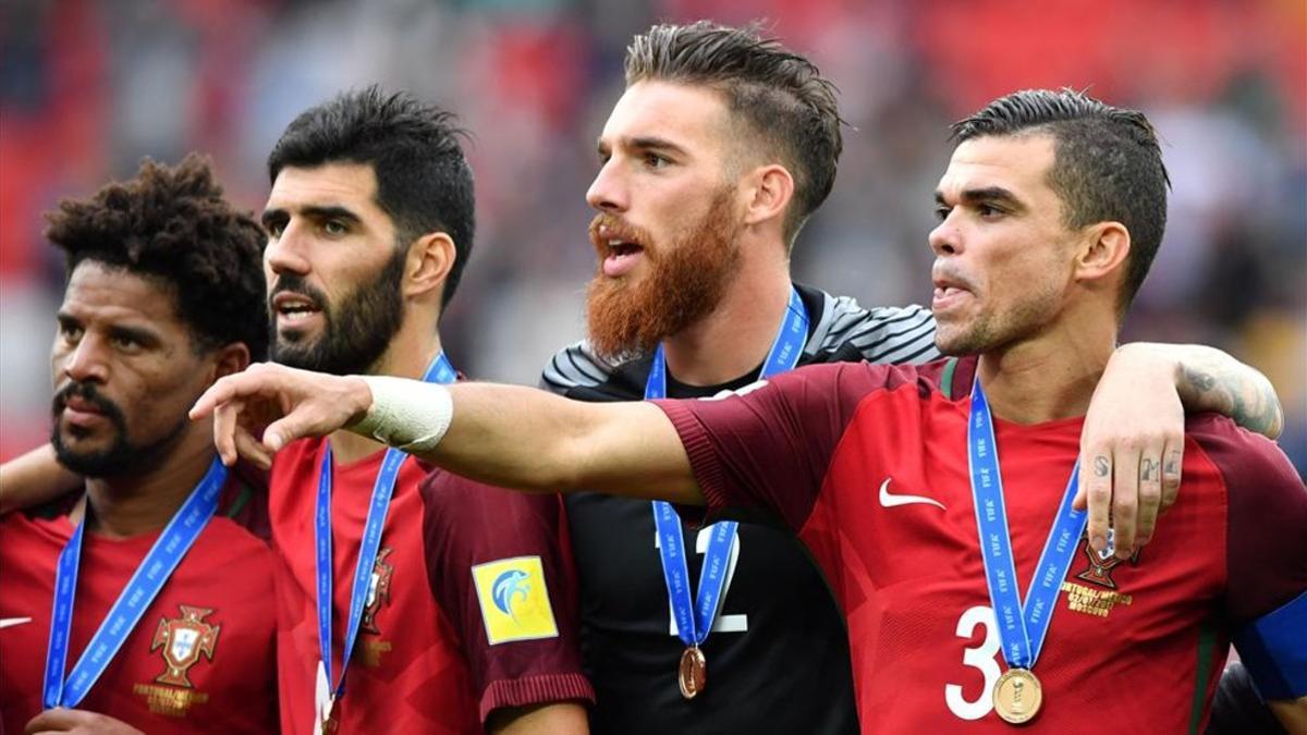 Pepe fue el artífice de la medalla de bronce conquistada por Portugal en la Copa Confederaciones