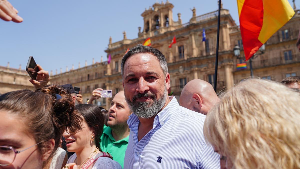 Abascal avisa de que el pacto de Baleares sin Vox en el Gobierno "no va a servir en otros lugares"