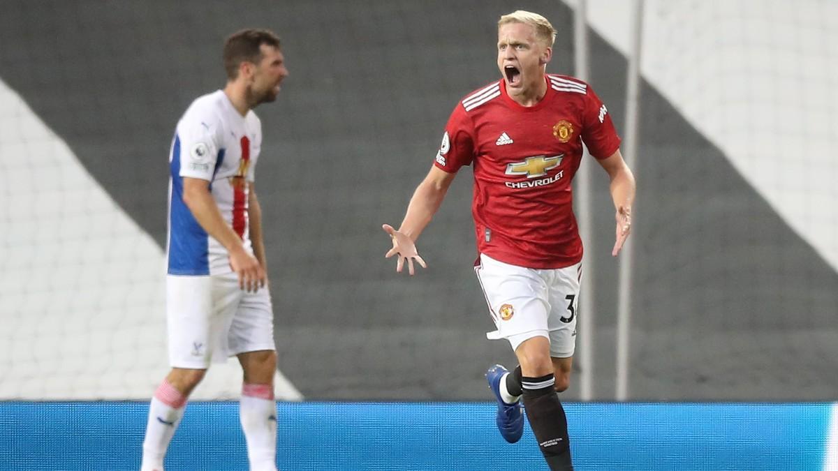 Van de Beek, en el United