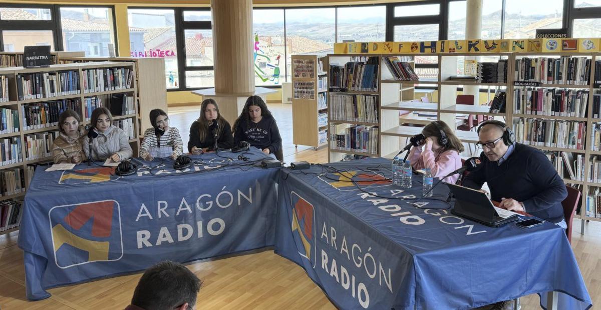 Escolares del CEIP Lucas Arribas participaron en el programa. | SERVICIO ESPECIAL