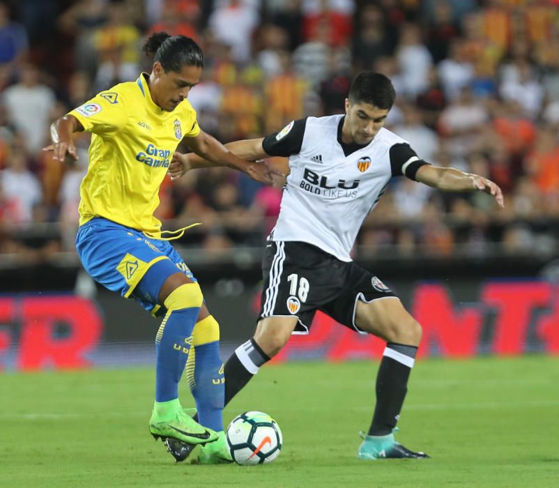 Valencia - Las Palmas, en imágenes