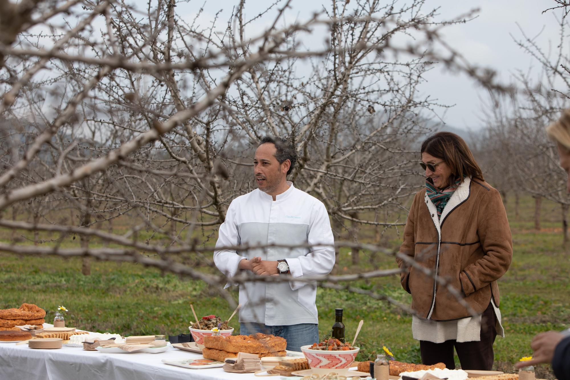 as cooperativas agroalimentarias impulsan una experiencia que aúna agricultura y turismo en una finca de almendros