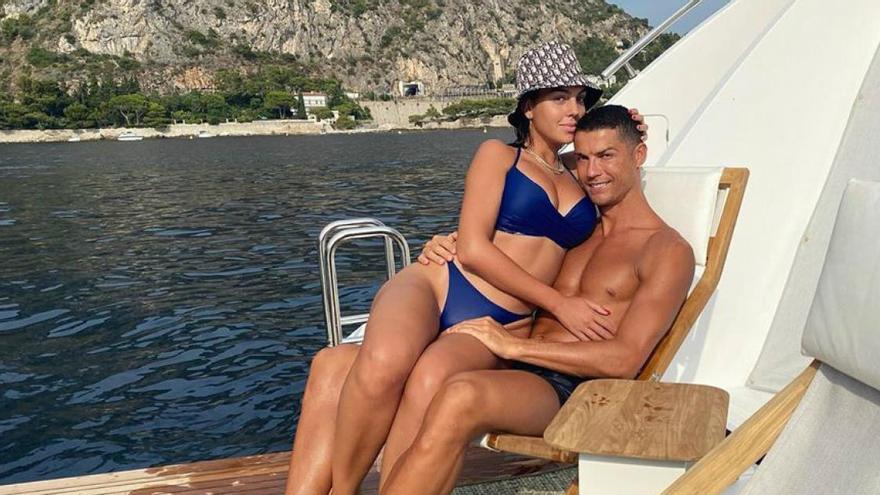 Cristiano Ronaldo y Georgina Rodríguez disfrutan de sus vacaciones en Cerdeña