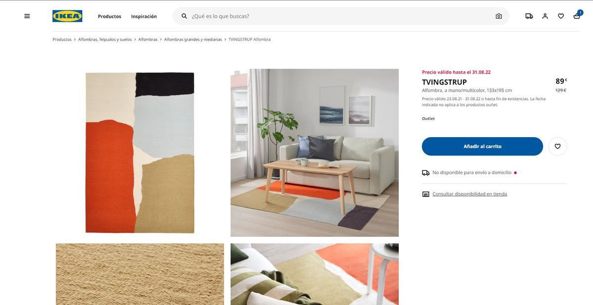 Alfombra Ikea