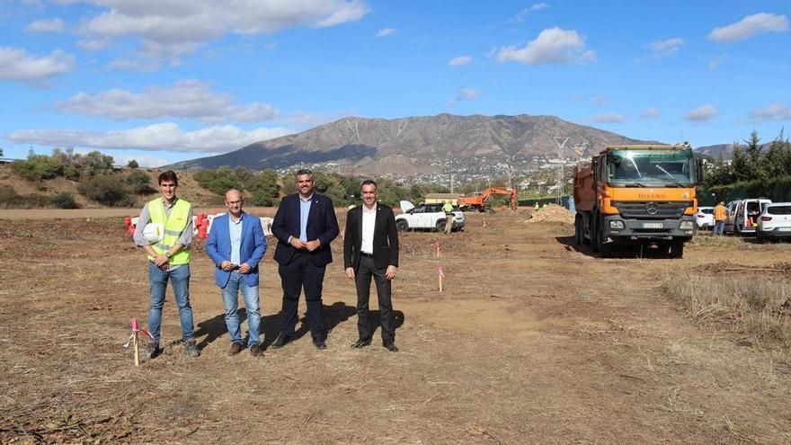 Mijas comienza las obras del desdoblamiento del Camino de Campanales