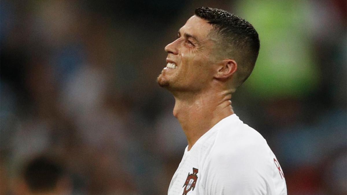 Esta fue la expresión de Cristiano Ronaldo tras ser eliminado del Mundial