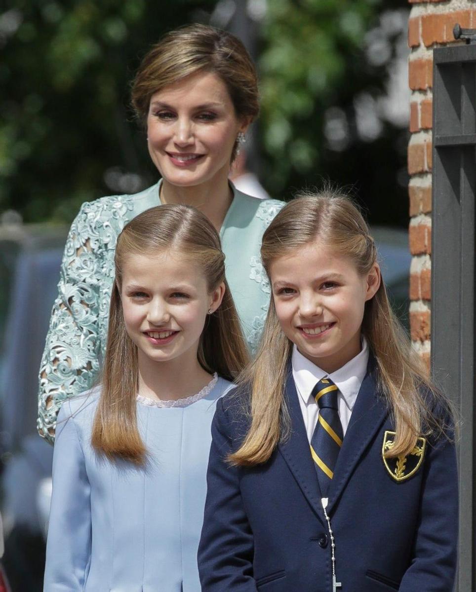 Las trenzas, el peinado de la Familia Real