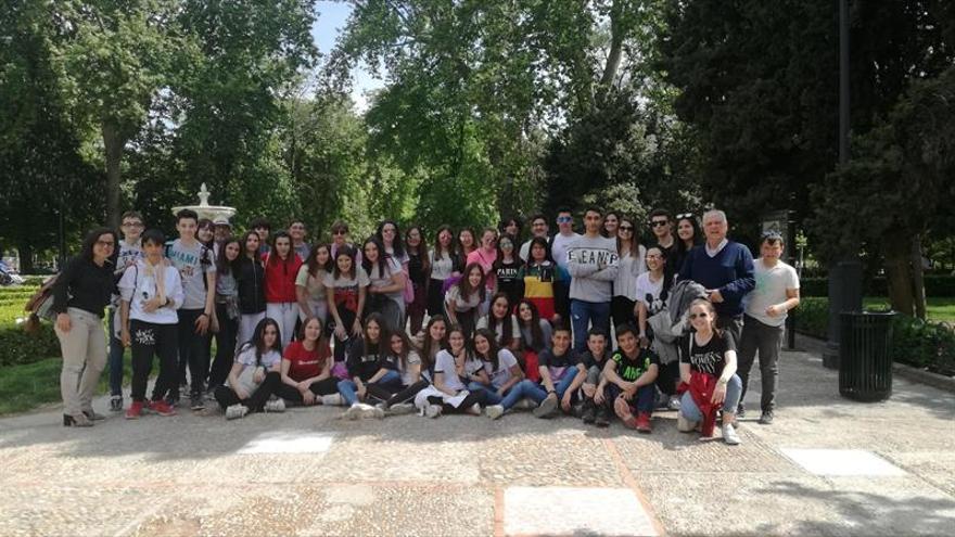 Alumnos de Salesianos visitan Madrid