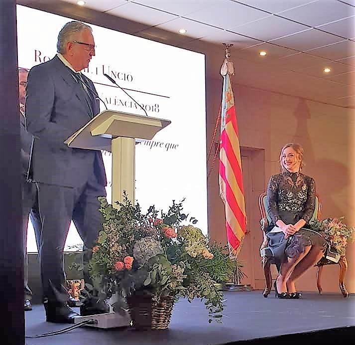 Homenaje a la fallera mayor 2018, Rocío Gil