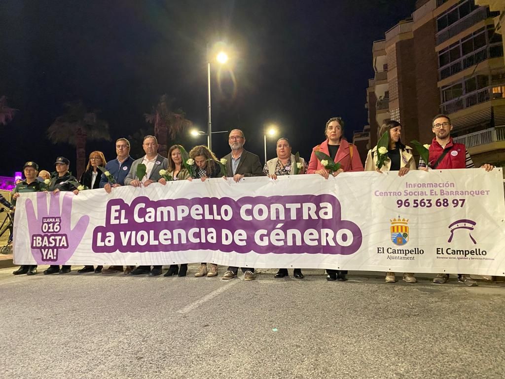 El Campello clama contra la violencia machista