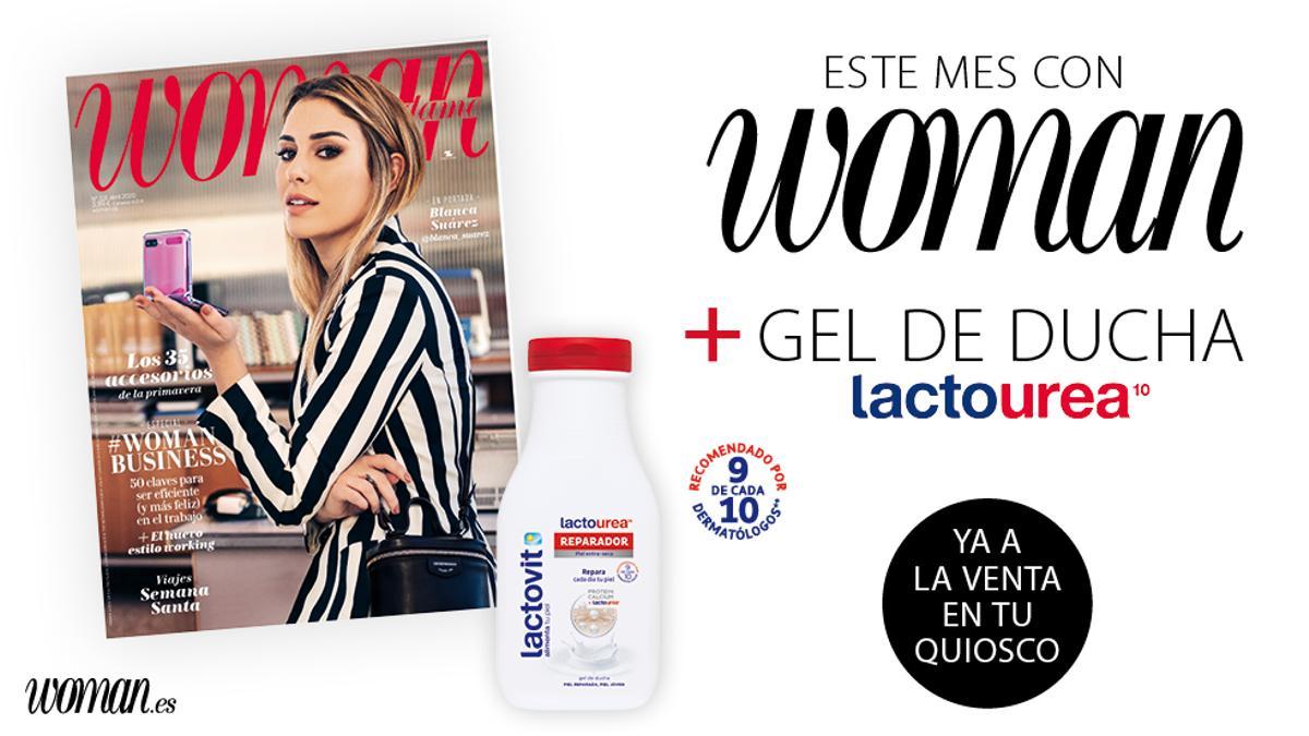 Sumario y regalos del número de abril de la revista Woman