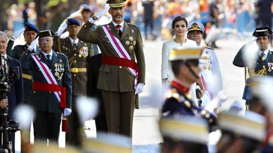 Los Reyes presidirán el Día de la Fiesta Nacional, el último de la legislatura