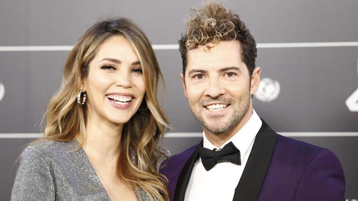 Rosanna Zanett y David Bisbal.