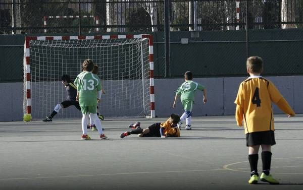 FÚTBOL SALA: La Almozara CP-Josefa Amar y Borbo (serie primera benjamín) / La Almozara-Recarte y Ornat (primera alevín)  / Santo Domingo-Hermanos (serie segundo alevín)