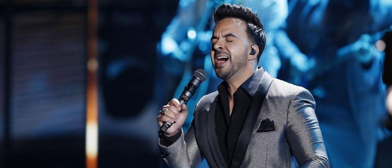 El cantante puertorriqueño Luis Fonsi, durante un concierto.