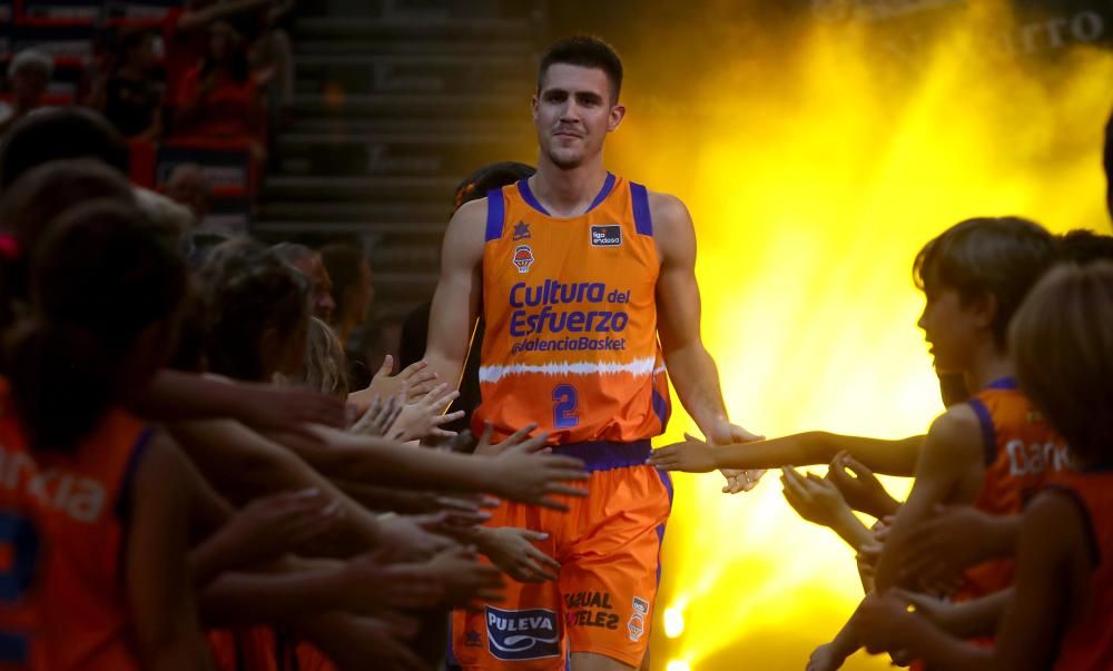 La presentación del Valencia Basket, en imágenes