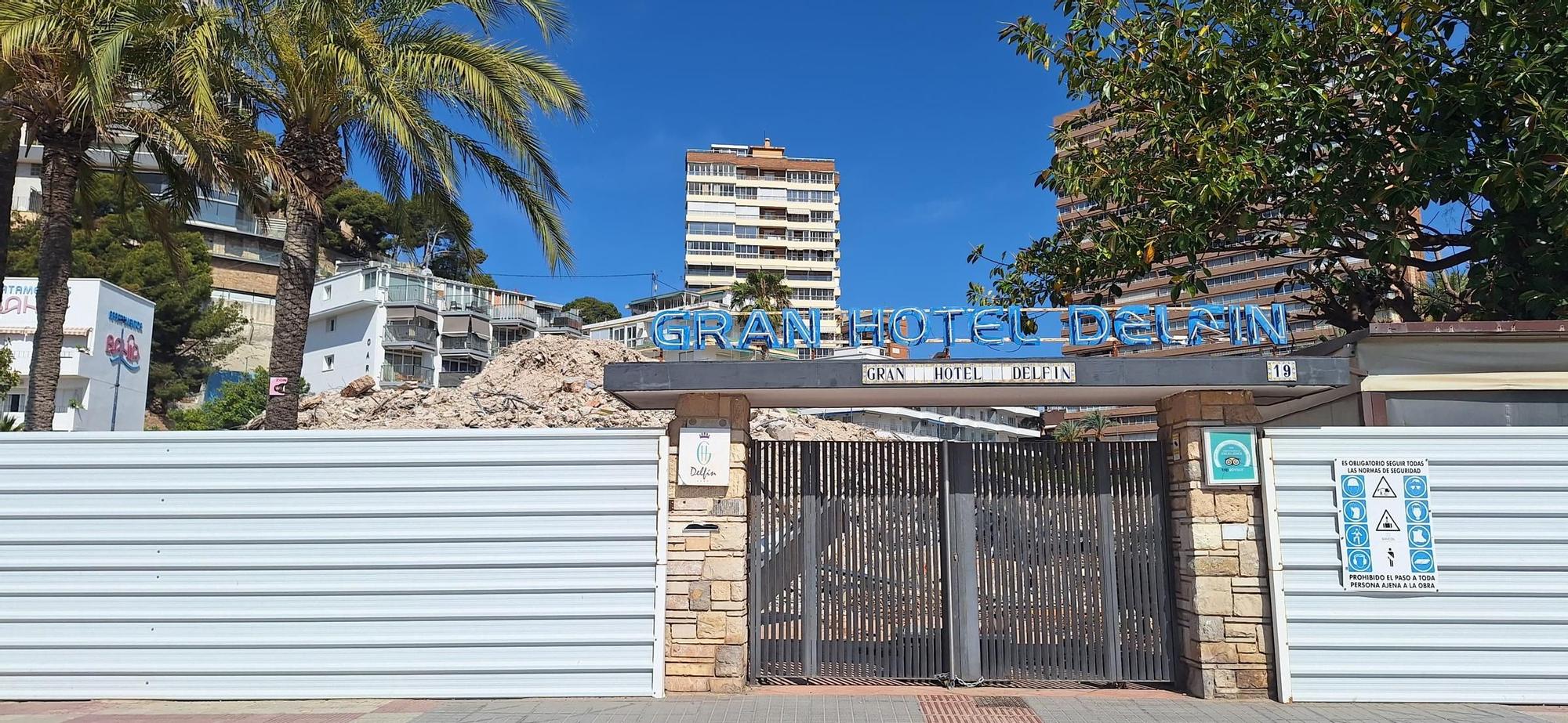 Adiós al mítico Gran Hotel Delfín de Benidorm