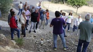 Asistentes a la excursión para conocer sa Coma.