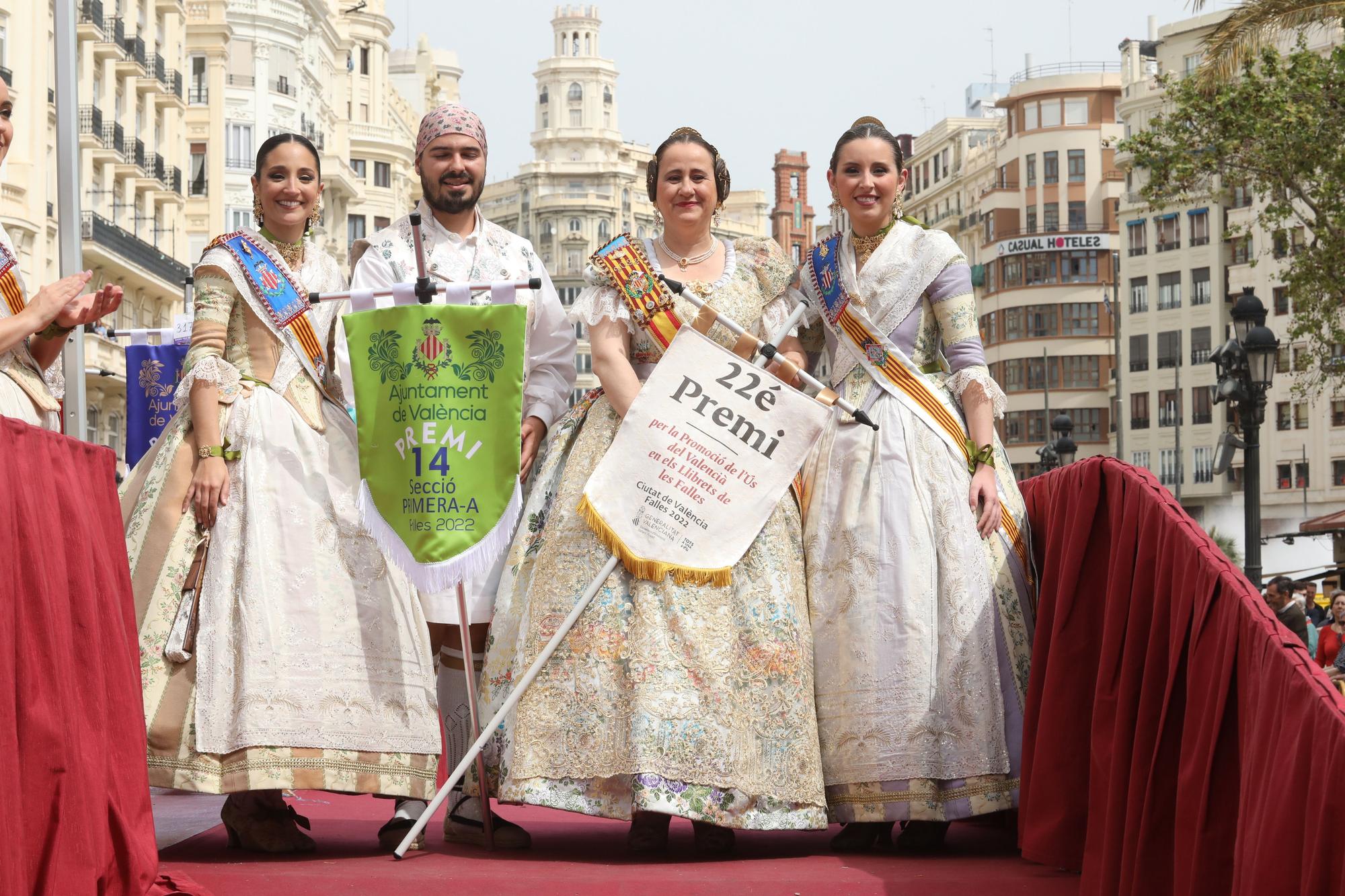 Entrega de los premios de las Fallas 2022 a las comisiones (y IV)q